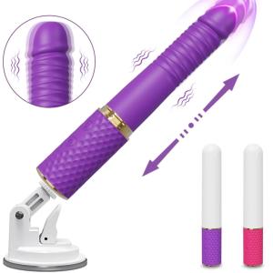 Smart APP-Controlled Thrusting Vibrator – 9-Speed Silicone Massager with Stealth Mode