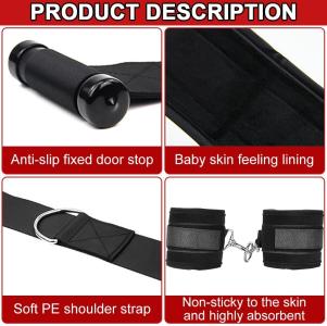 Premium Door Sex Swing - Adjustable Adult Bondage Sling with Heavy Duty Straps for Couples