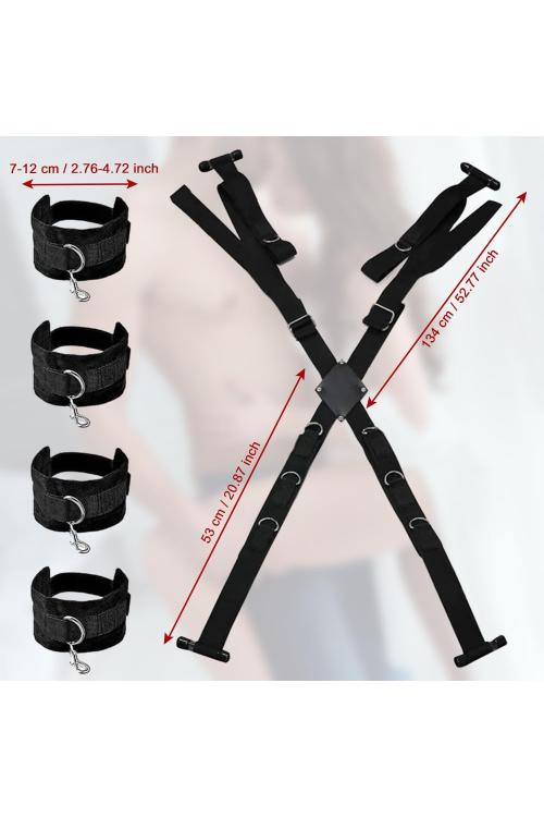 Premium Door Sex Swing - Adjustable Adult Bondage Sling with Heavy Duty Straps for Couples